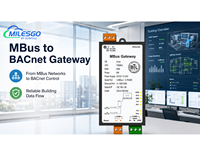 Milesgo BAC1011-MBus Gateway MBus a BACnet IP/MSTP para Monitoreo de Medidores de Energía e Integración de BMS