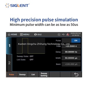 Siglent SMM3311X Source-mètre numérique de haute précision avec grand écran tactile LCD de 5 pouces, résolution 10 FA/100 NV - Product Image 2