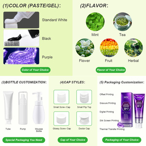 Dentifrice Blanchissant Correcteur de Couleur Marque Blanche 7 Jours Lift 5 Nuances Faible Abrasion Élimination des Taches Profondes Soin Buccal Quotidien - Product Image 6