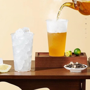 Vasos de Plástico Desechables Resistentes con Tapas, Vasos de Plástico Personalizados con Tapas para Bebidas Frías y Refrescos - Product Image 4