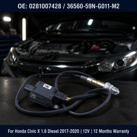 Capteur PM 0281007428 0281007375 36560-59N-G011-M2 3656059NG011M2 pour Honda Civic X 1.6 Diesel 12V Garantie 1 an