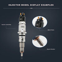 Pièces de moteur diesel 0445120184, ensemble d'injecteurs 0 445 120 184 et distributeur de pompe d'injection 0445 120 184