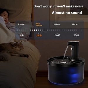 Distributeur d'eau en plastique sans fil pour animaux de compagnie 3.2L écologique IPX5 étanche 5000mah distributeur automatique d'eau en direct silencieux - Product Image 2