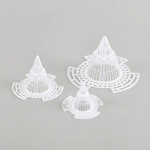 Malla de Drenaje para Macetas JQ, Base Cónica de Plástico, Alfombrilla de Drenaje, Transpirable, Resistente a la Corrosión, Amigable con las Raíces - Product Image 3