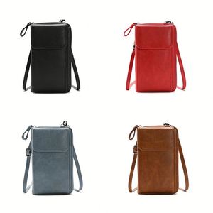 Nouvelle Tendance Mode Sac à Main Élégant pour Femmes et Filles, Mini Sac Bandoulière Multi-cartes en PU pour Téléphone Portable - Product Image 1