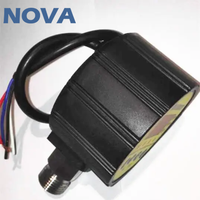 Manomètre numérique LCD NOVA, haute précision 1% FS, 250 bar, capteur de pression général, jauge de pression d'eau et d'air, IP65, ABS