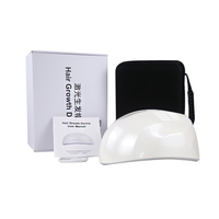 Casque de croissance des cheveux LLLT Laser PDT de qualité médicale thérapie par la lumière rouge Led bonnet de croissance promotionnel pour le traitement de la perte de cheveux