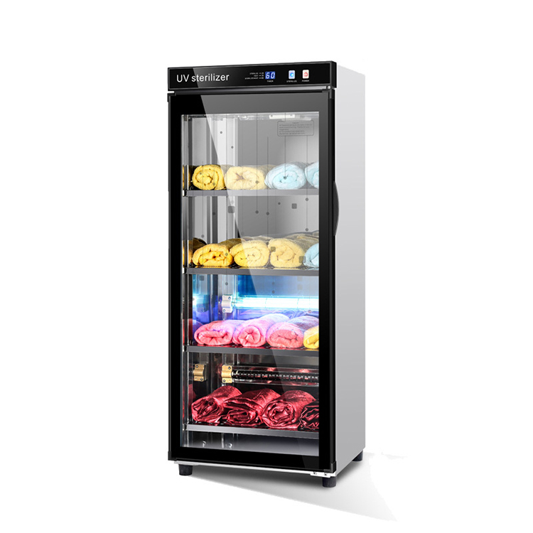 Коммерческий озоновый шкаф для полотенец, отпариватель, 128 л, электрические УФ-дезинфицирующие шкафы, горячий шкаф для полотенец