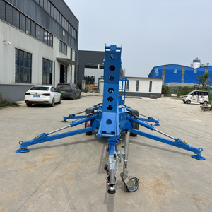 P-840 12 m bis 22 m 300 kg Hydraulisch-Elektrische Anhänger-Gelenkteleskopbühne mit CE-Zertifizierung - Product Image 3
