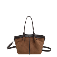 Kleine niche Vintage Me-ladin Frosted PU handtas voor dames Herfst High-end Luxe Casual Veelzijdige Open Schouder Crossbody Tas