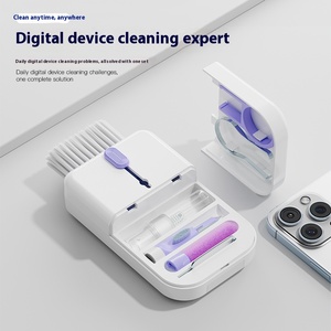 11 en 1 <span class=keywords><strong>Kit</strong></span> d'outils multifonctionnels caméra tablette écran nettoyant outils écouteur <span class=keywords><strong>kit</strong></span> de brosse de nettoyage pour airpods clavier téléphones - Product Image 2