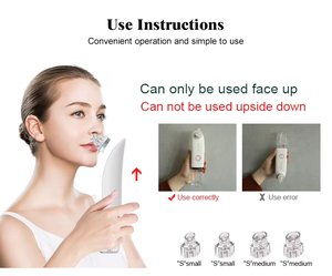 <span class=keywords><strong>Taibo</strong></span> Aspirateur Portable Électrique Anti-Points Noirs, Appareil de Nettoyage Profond des Pores du Visage, Machine de Soin de la Peau à Domicile - Product Image 5