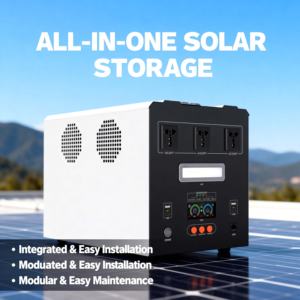 بنك طاقة متنقل خارجي مخصص بسعة 2000-2500 واط ساعة، خفيف الوزن، بطارية ليثيوم فوسفات الحديد، طاقة احتياطية للتنزه والتخييم والاستخدام في حالات الطوارئ - Product Image 2