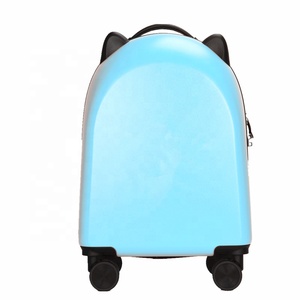 Valise de voyage pour enfants personnalisable ABS + PC Cartoon Rolling Trolley Bagages avec roulette pour l'école Garçons Voyage en gros - Product Image 2