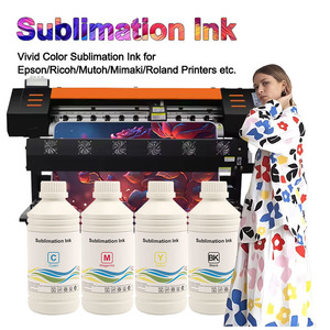 Tinta de sublimación a base de agua para impresora <span class=keywords><strong>Epson</strong></span> T3200 <span class=keywords><strong>F170</strong></span> F570 F9400 Sc-F500 T 5270 F 6500 S50670, etiqueta privada de 1 litro - Product Image 4