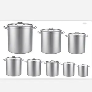 Heavy Duty Cookware Commercial Stainless Steel Cooking Pot