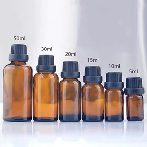 Eady to Hip-botella de vidrio marrón de 15ml con cuentagotas y prueba de manipulación - Product Image 3
