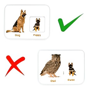 Animals and Their Babies Matching Cards Educational Toy <b>18</b> Piece Visual Discrimination Learning <b>Game</b> for Ages 3+ - Product Image 2