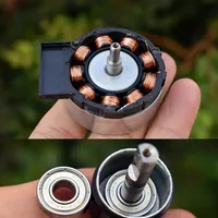 Moteur servo sans balais 12V 24H055M020 avec carte de commande intégrée, régulation de vitesse PWM, encodeur de signal 100 lignes pour appareils électroménagers