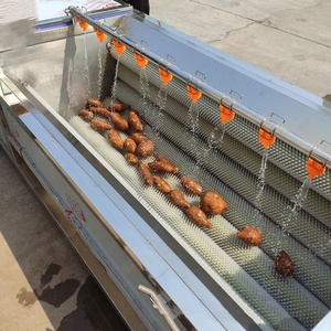 304 Stainless Steel Commercial <b>Fruit</b> and <b>Vegetable</b> Washing <b>Machine</b> for Cassava & Carrot Cleaning 220/380V Easy to Operate - Product Image 4