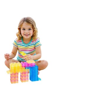 Cross-border <b>Rubber</b> Squishy Jelly Building <b>Blocks</b> Soft Spongy Educational Early Learning Toy for Ages 7-14 - Product Image 5