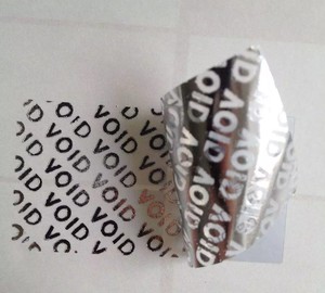 Etichette Adesive Anticontraffazione per Materiali Fragili con Scritta VOID Personalizzabile - Product Image 1