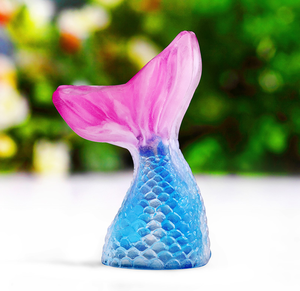 Jabón artesanal con forma de cola de sirena LovSens, jabón de dibujos animados con diseño de animales marinos, decoración creativa, jabón para baño y rostro para niños - Product Image 6