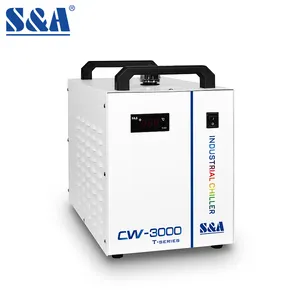 110V 220V पानी ठंडा चिलर द्रुतशीतन उपकरण Cw-3000 औद्योगिक मशीन चिलर