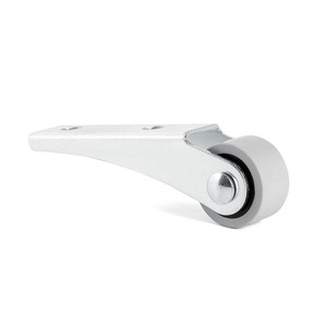 ล้อตายตัว ขอบยาง anui-l d25 h29 รองรับใบมีดยาว ชุบสังกะสี - Product Image 1