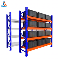 Étagères de rangement pour vêtements roulants robustes pour entrepôt de vêtements étagère de rangement en entrepôt étagère en fer léger