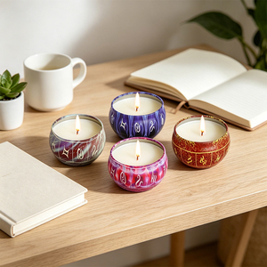 Embalaje de Lujo para Velas Poéticas: Edición de Exhibición para Programas de Selección de Mezclas de Fragancias en Recipientes de Marfil Premium para Venta Minorista - Product Image 6