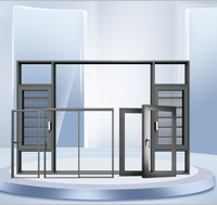 Véranda moderne Gonho en alliage d'aluminium avec isolation thermique et phonique, toit en verre isolant, garantie 5 ans