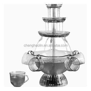 <span class=keywords><strong>Fontaine</strong></span> à <span class=keywords><strong>vin</strong></span> <span class=keywords><strong>rouge</strong></span> en cascade pour 5 verres, idéale pour les fêtes, mariages, anniversaires et autres événements festifs - Product Image 2