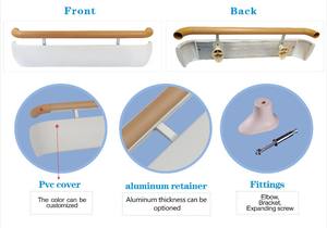 מפעל ישר גמיש בית חולים מסדרון הגנה קיר pvc + מעקה מרכז רפואי פרוזדור - Product Image 3