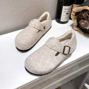 À la mode confortable hommes et femmes anti-dérapant Durable doux chaud moelleux liège sabots Birkenstocks chaussures - Product Image 2