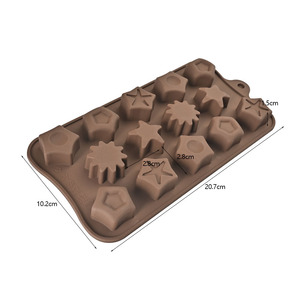 Moule en silicone DIY multi-formes pour gâteaux, moules à chocolat, produits en silicone <span class=keywords><strong>de</strong></span> qualité alimentaire personnalisés OEM, solution d'usine tout-en-un - Product Image 4