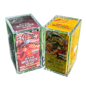 กล่องอะคริลิคแบบพกพาสำหรับใส่การ์ดเกม TCG รุ่น <span class=keywords><strong>One</strong></span> <span class=keywords><strong>Piece</strong></span> the Four Emperors Booster Box OP-09 ของแท้จากญี่ปุ่น - Product Image 5