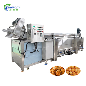 Machine de friture industrielle continue Shepody <span class=keywords><strong>pour</strong></span> chips de banane, arachides et poulet - Product Image 6