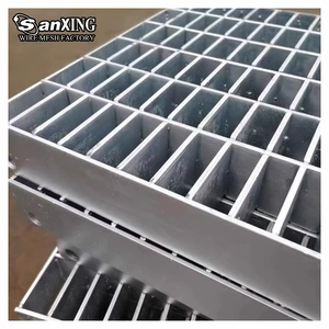 Rejilla de Acero Personalizada, Plataforma Metálica Galvanizada, Cubierta para Zanjas, Peldaño para Escaleras - Product Image 2