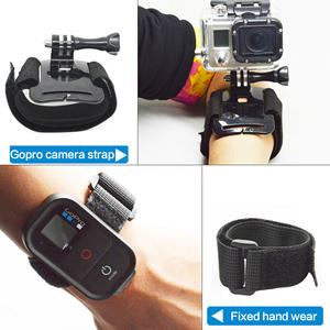 Giá đỡ camera hành động Insta 360 X3 Go Pro gắn mũ bảo hiểm xe máy, gậy tự sướng nổi, phụ kiện gắn xe đạp dành cho <span class=keywords><strong>GoPro</strong></span> Hero 12 11 10 9 - Product Image 6