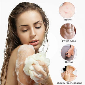 جل استحمام من Qquaker بزيت حمض الساليسيليك للتحكم في غسل الجسم مضاد لحب الشباب والرؤوس السوداء يزيل الرؤوس السوداء ولا رائحة لبشرة الفراولة - Product Image 3