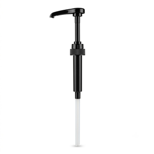 Bouteilles <span class=keywords><strong>de</strong></span> sirop transparentes bleues personnalisables <span class=keywords><strong>de</strong></span> 1000 ml avec pompe <span class=keywords><strong>de</strong></span> précision à buse verrouillable <span class=keywords><strong>de</strong></span> 1/4 oz pour l'emballage <span class=keywords><strong>de</strong></span> sirop - Product Image 5
