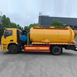 Dispositivo de tratamiento de aguas residuales de tanque séptico diésel Carga/descarga rápida Sistema de transferencia de deshidratación de lodos municipales Vehículo de succión - Product Image 2
