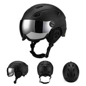 Set di Occhiali da Sci a Prezzo di Fabbrica, Attrezzatura Invernale per Sci, Casco con Lente Integrata - Product Image 1