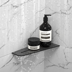 ชั้นวางของในห้องน้ำเข้ามุมทำจากสแตนเลส304การออกแบบที่ทันสมัย - Product Image 4