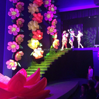 Festival Parade Décoration Gonflable Fleur Aile Performance Pvc Costumes De Performance Gonflables Pour Adulte