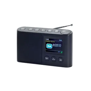 Radio Fm multifuncional, Material plástico, portátil, color blanco y negro, Dab, venta directa de China - Product Image 1