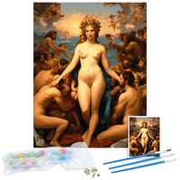 Peinture à l'huile sur toile encadrée de haute qualité, portrait sexy personnalisé par numéros, peintures nues, OEM ODM Vietnam, art décoratif classique