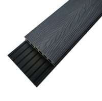Dek Lantai WPC Anti-Selip Tahan Air Motif Kayu Oak Co-Extruded Persegi Panjang Sistem Pengunci Ganda 140x25mm Tahan UV