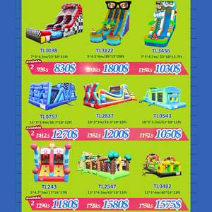 2025 September giải phóng mặt bằng bán thương mại Nhà bị trả lại trượt nước <span class=keywords><strong>Inflatable</strong></span> bouncy lâu đài trẻ em khóa học trở ngại trò chơi để bán - Product Image 4